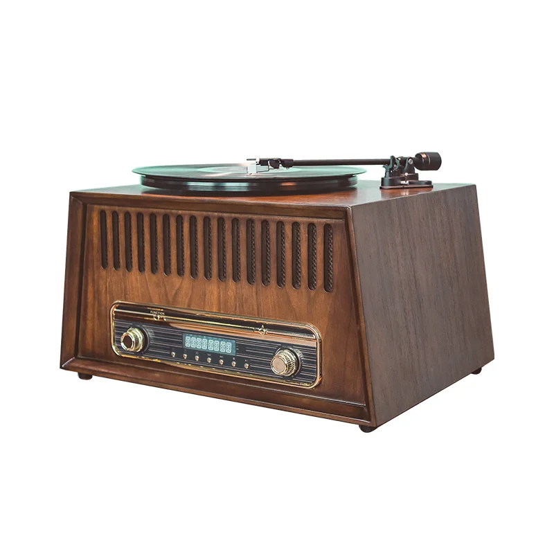 S600 vinyl record player bluetooth speaker phonograph cd player vinyl record player retro living room versatile