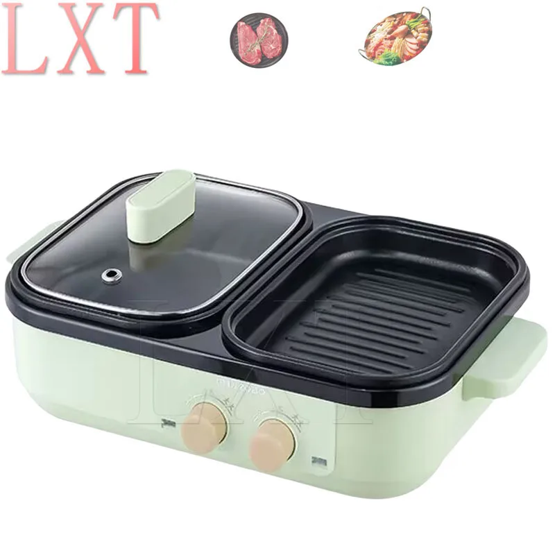 

Multifunctional Rinsing Baking Integrated Pot Cooking Pot Electric Hot Pot Fry Oven Roast Meat Machine