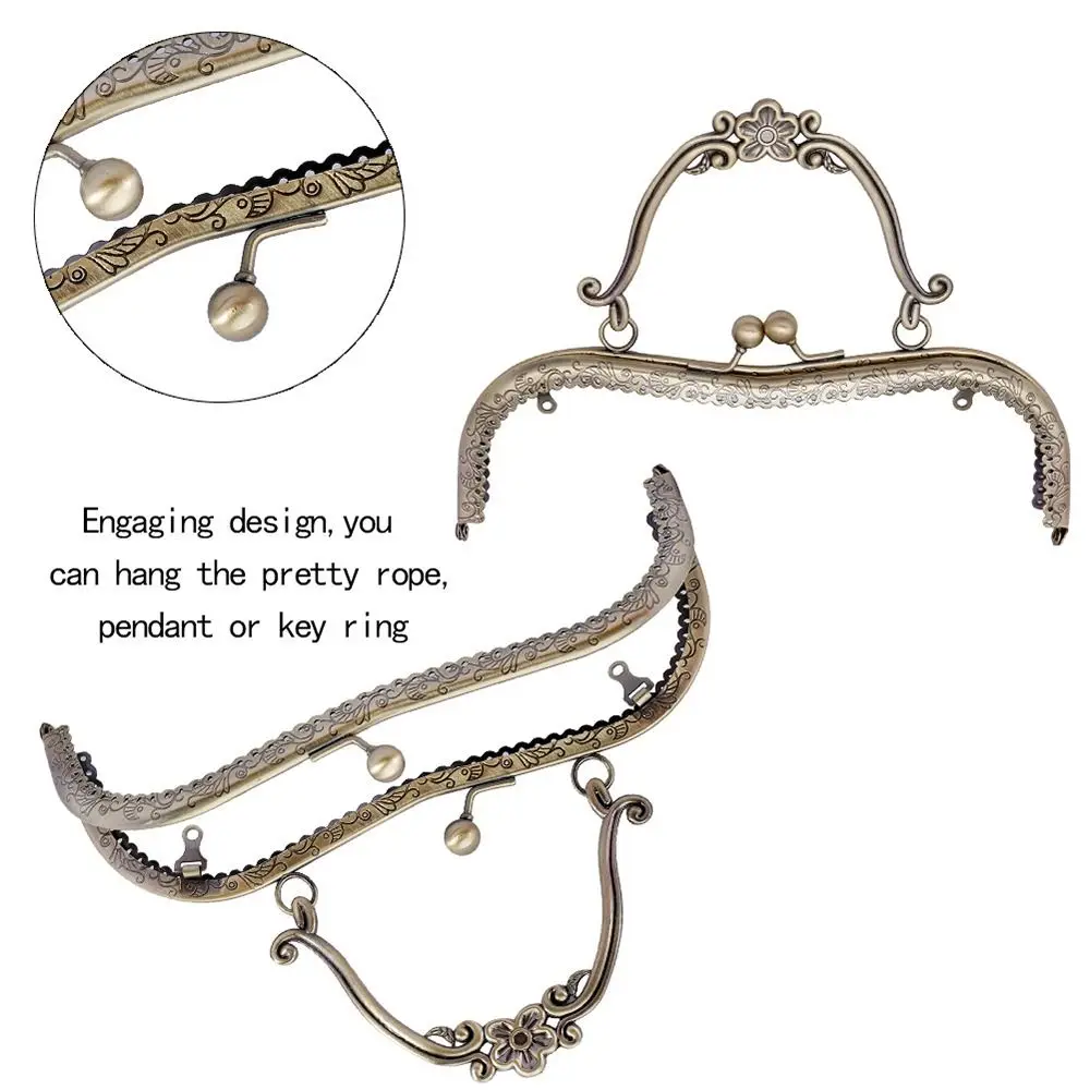 Bag Making Bag Frame Buckle Handle Bag Accessories Bag Kiss Clasp Lock Purse Frame Kiss Clasp Purse Clasp Frame Purse Frame