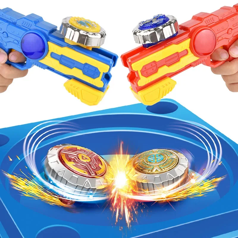 Infinity Nado 3 Plastic Series Gyro Battle Set Attack and Balance Modes Spinning Top with Launcher Anime Kids Toys Children Gift