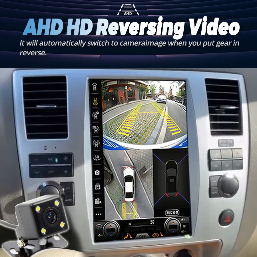 Reprodutor de vídeo multimídia carro, 12.1 Polegada, Tesla, Android 13 tela, 2Din, GPS, Carplay, WiFi, 4G, estéreo, Navi, Navi, Nissan Armada 2010