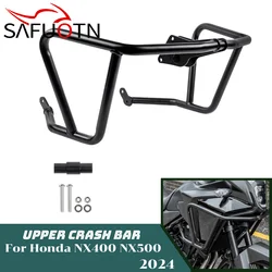 FOR NX400 NX500 Engine Guard Highway Crash Bar For Honda NX 400 500 2024 Motorcycle Frame Protection Upper Bumper Accessories