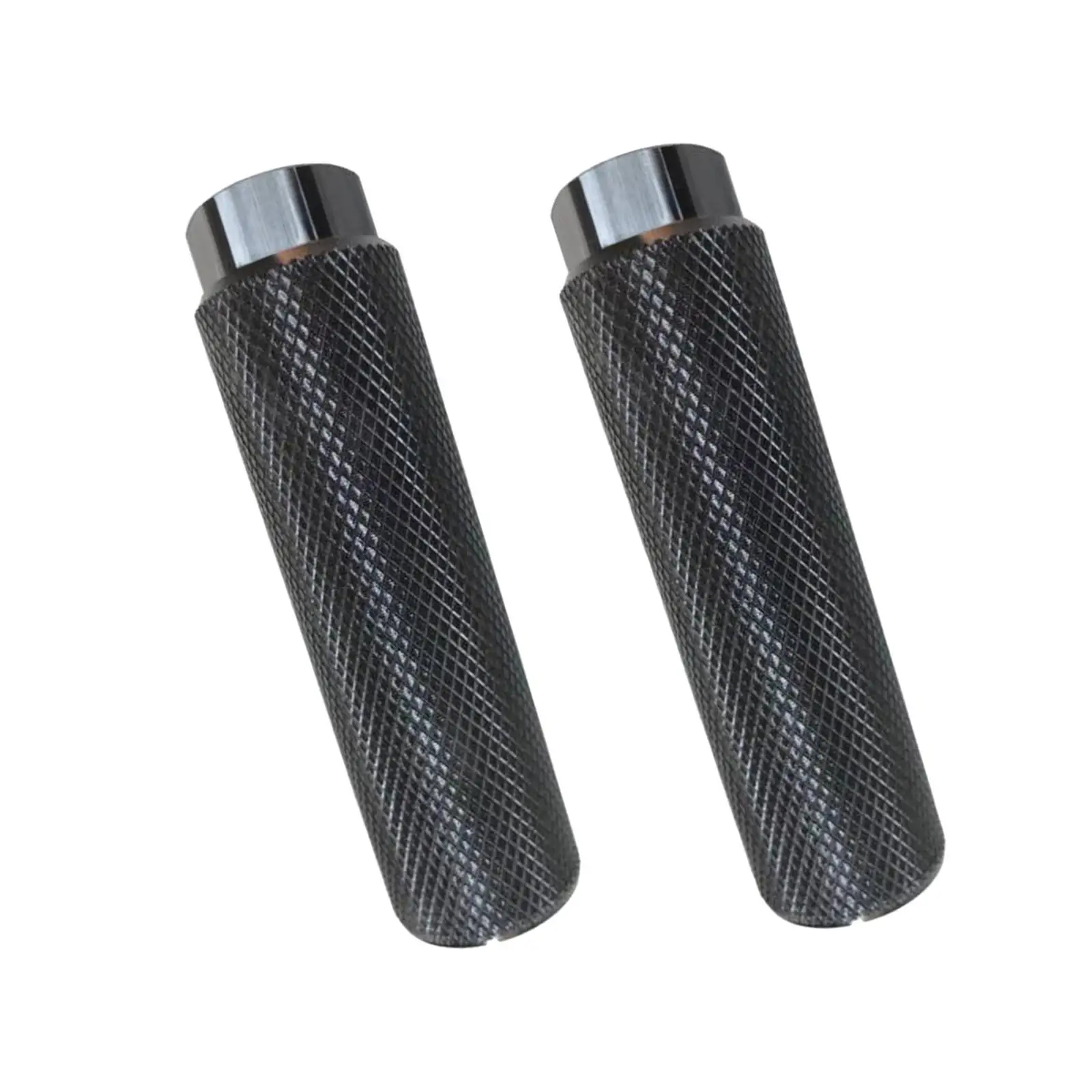 2Pcs Bicycle Pegs Durable Alloy Anti Skid Axle Pedal Bicycle Rear Stunt Foot Pegs for Scooter MTB BMX Mountain Road Bikes