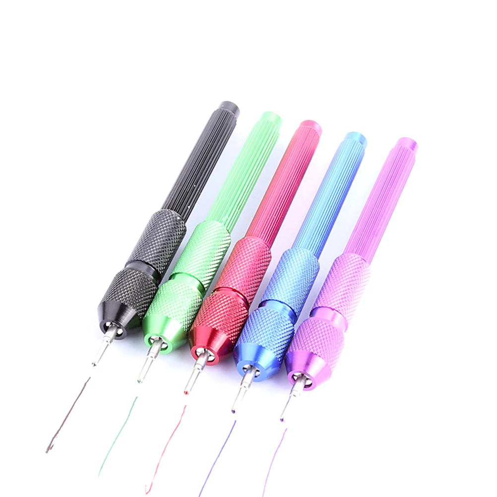 

20Pcs Skin Pen Doodler Tattooing Skin Marker Pen Cores Supplies(Green Pen Holder Purple Pen Refill)