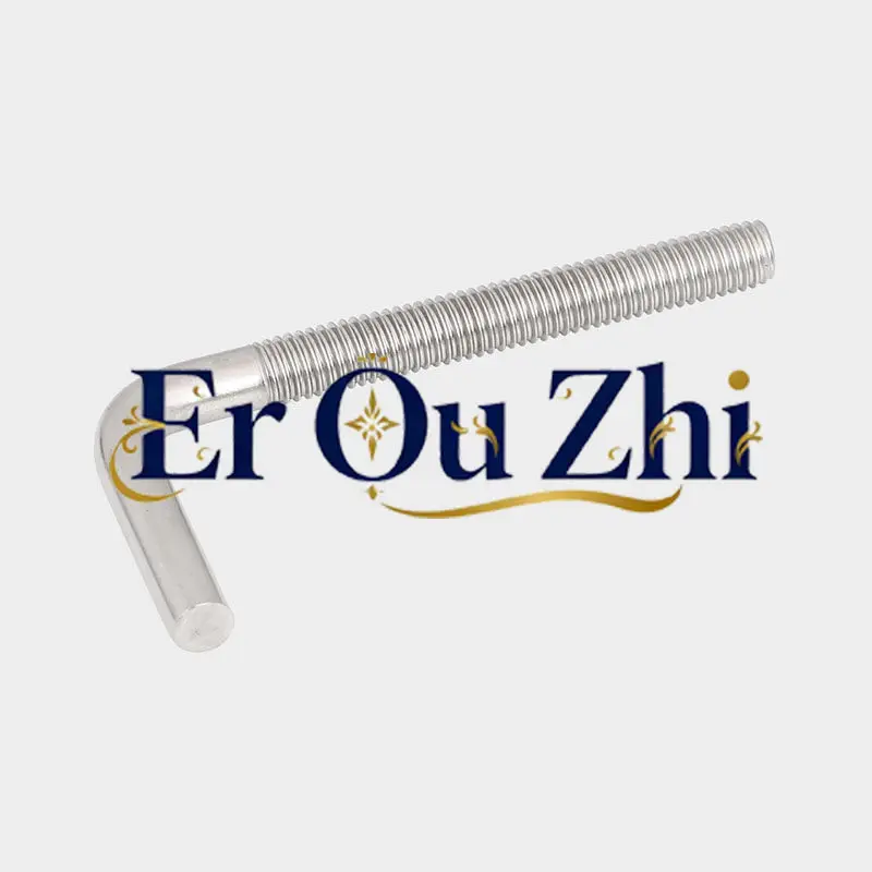 304 Stainless Steel 7-character Screw 7-character Hook L-Shaped Screw Right Angle Hook Screw Anchor Bolt Bent Hook MM4-M12