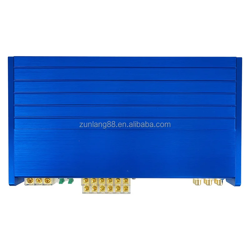 Heavy Aluminium Heatsink with fan 6 Channel  Car Audio Amplifier RMS 190W*6@2Ω/ 130W*6@4Ω/ 72W*6@8Ω Subwoofer Amplifier