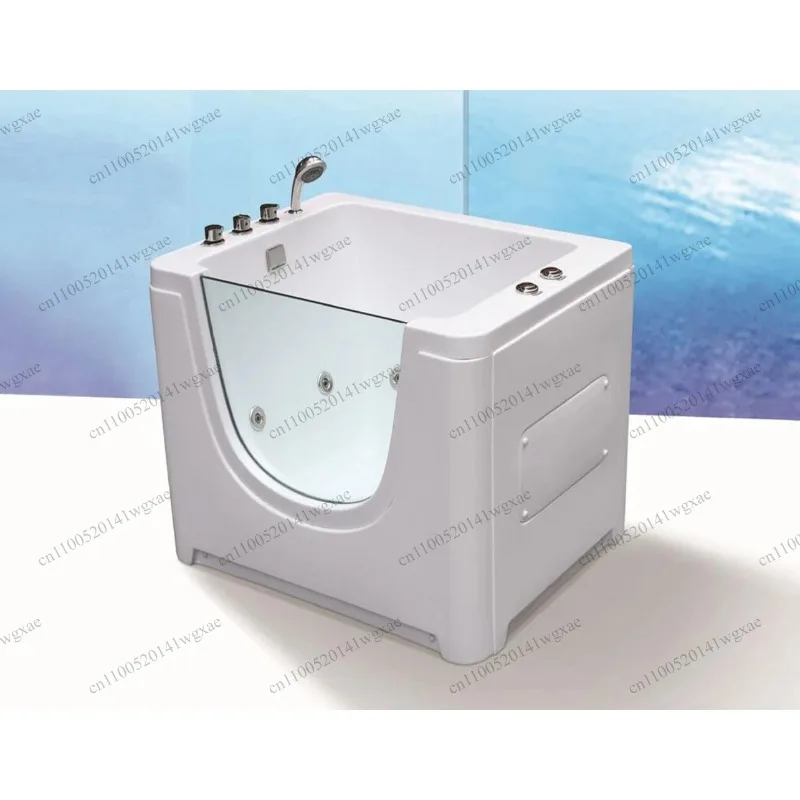 RS022B Baby Acrylic Bathtub 1100X850X840mm pool Chromotherapy Hydro Massage