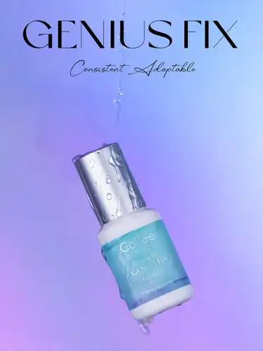 Gollee, el más nuevo adhesivo Genius Fix, la primera pegamento para extensión de pestañas para todo tipo de clima del mundo, ajuste rápido de 0,5 s, tasa de alergias más baja