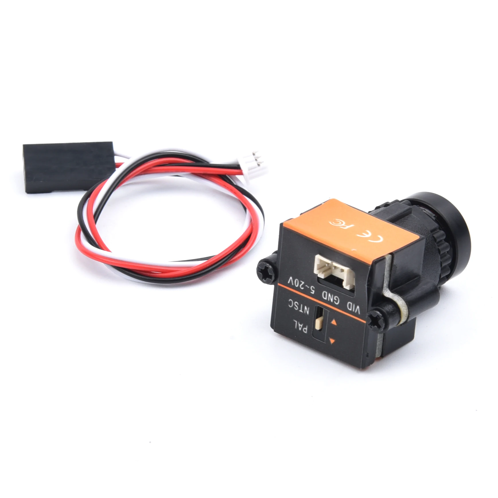 Nowy FPV 1000TVL 1/3 CCD 110 stopni 2.8mm obiektyw Mini FPV 5-20V kamera NTSC PAL przełączane dla FPV Camera Racing Drone