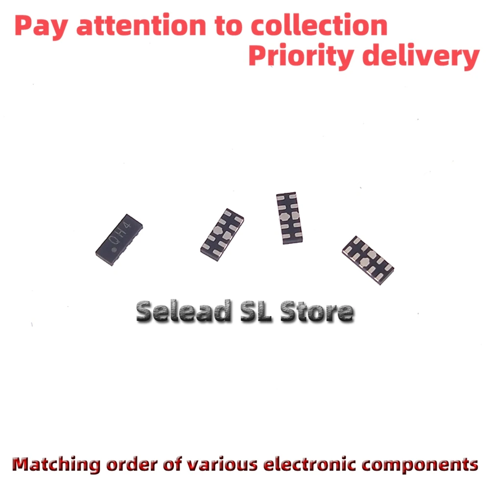 Free shipping New Original 50pieces/pack SP3010-04UTG Silkscreen：QH4  UDFN-10 New ESD/TVS electrostatic protection diode