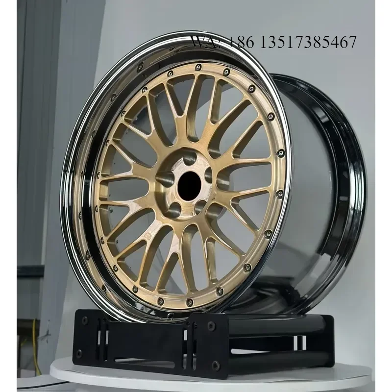 LZT-1101 Forged 2-Piece Wheel 18 19 20 22 Inch 5x114.3 5x112 5x120 for Mini JCW Daewoo Aveo Fiat Punto Opel Corsa Astra 986