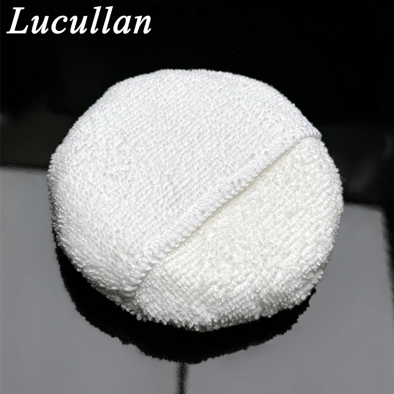 Lucullan White Terry Cloth Microfiber 4\