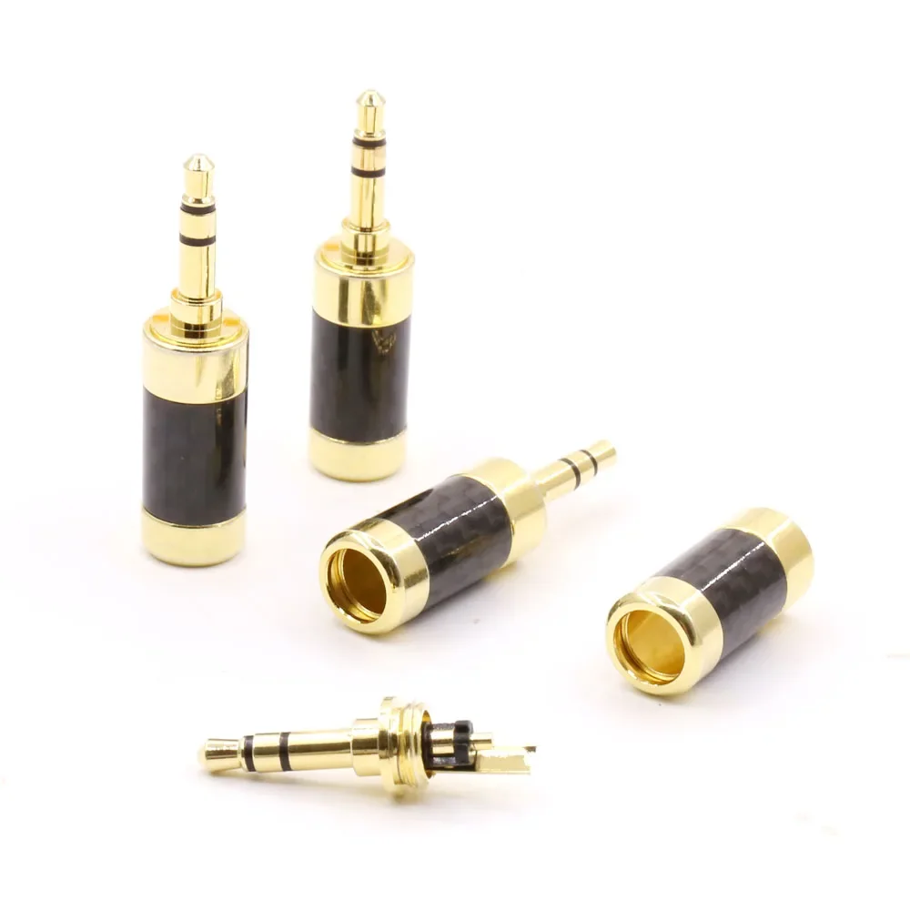 4 unidades de conector de clavija de Audio estéreo macho a macho de 3,5mm/adaptador de acoplador de unión