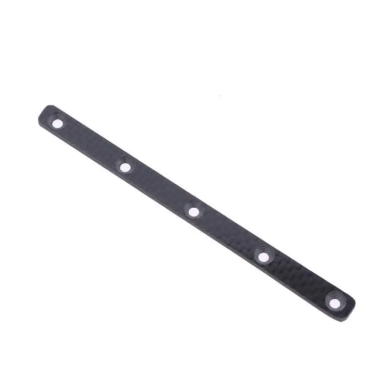 Accesorios de Mejora para Auto RC TT02/TT-02 1/10, Placa de Chasis de Fibra de Carbono, Fácil Instalación