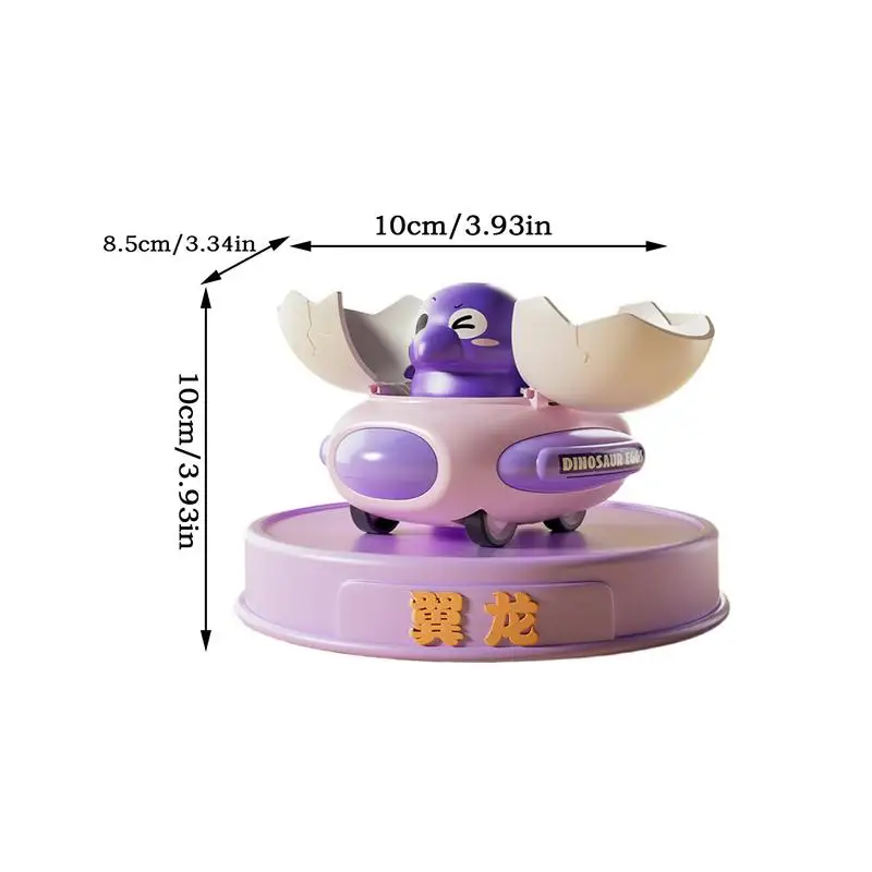 Pára-choques carro brinquedo bonito dos desenhos animados inércia pára-choques bebê dinossauro ovo deformação carro diversão educacional batalha veículo de corrida para meninos e
