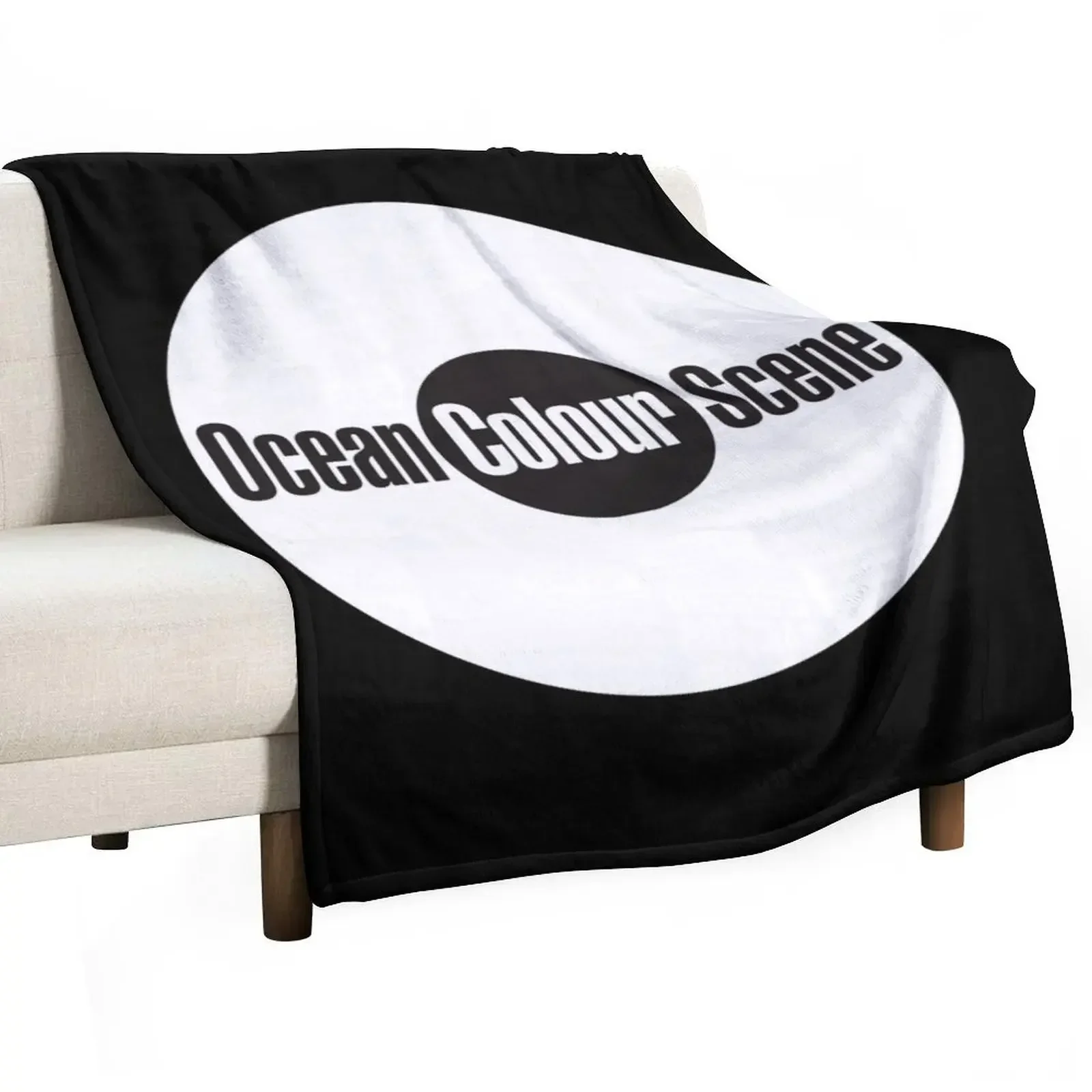 Ocean Colour Scene Throw Blanket Hair For Decorative Sofa Blankets