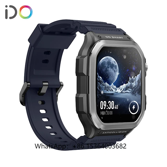 

TJXL-2024 Мужские 1,85-дюймовые умные часы с искусственным интеллектом, голосовой помощник, компас, водонепроницаемые особенности для занятий спортом на открытом воздухе, трекер сна