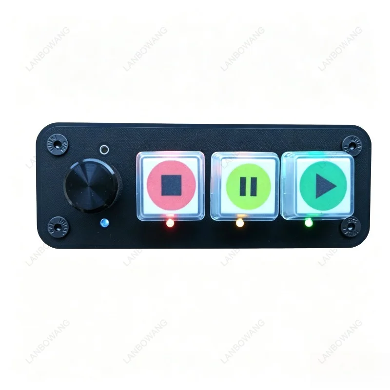 Stage Multimedia MIDI Audio Control USB Keyboard For Music Playback Desktop Live Performance Equipment