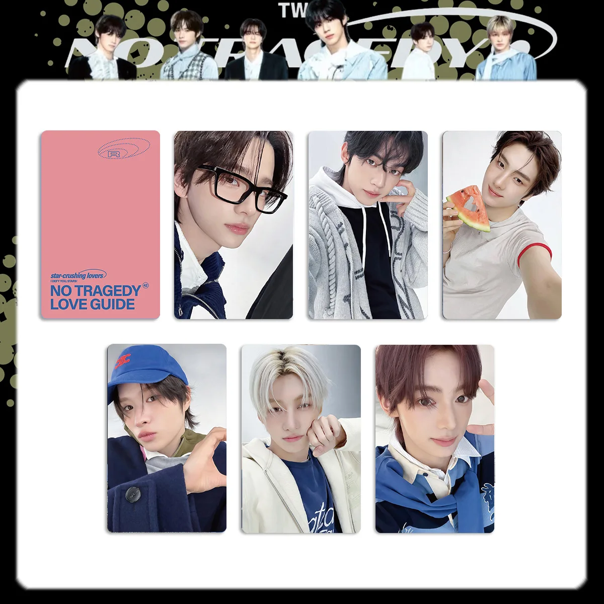 New Kpop mini 5th album EP NO TRAGEDY,Shinyu Dohoon Hanjin TWS