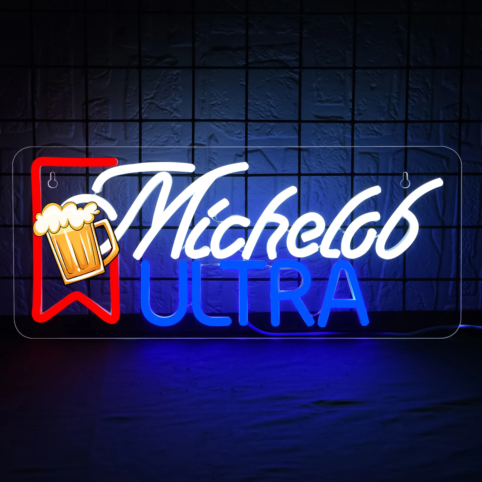 Beer Neon Sign for Wall Decor Bar Neon Sign Beer LED Sign Neon Lights for Home Bar Man Cave Garage Pub Game Room Birthday Gifts