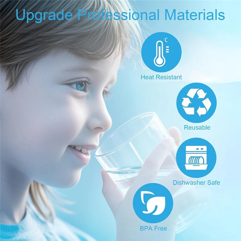 

AT59 3 & 5 Gallon Water Jug Cap, Upgrade Reusable Replacement Caps, Non Spill Lids For 55Mm Water Bottle,5PCS