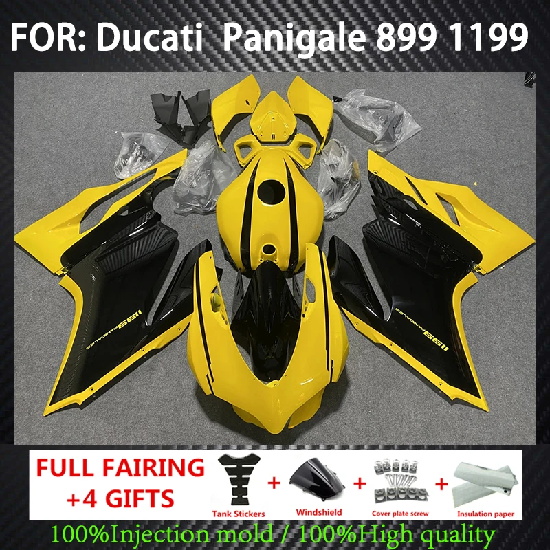 

Комплект обтекателей для мотоцикла Ducati Panigale 899 1199 2012 2013 2014, комплект кузова из высококачественного АБС-пластика, Новинка