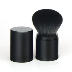 Makeup Retractable Brush Head Soft Portable Women Blush Brush Girl Face Foundation Make Up Finishing Loose Powder Brushes