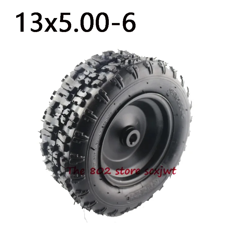 High quality 13X5.00-6 tire snow plow tires butterfly flower tires 13 * 5.00-6 inch beach tyre