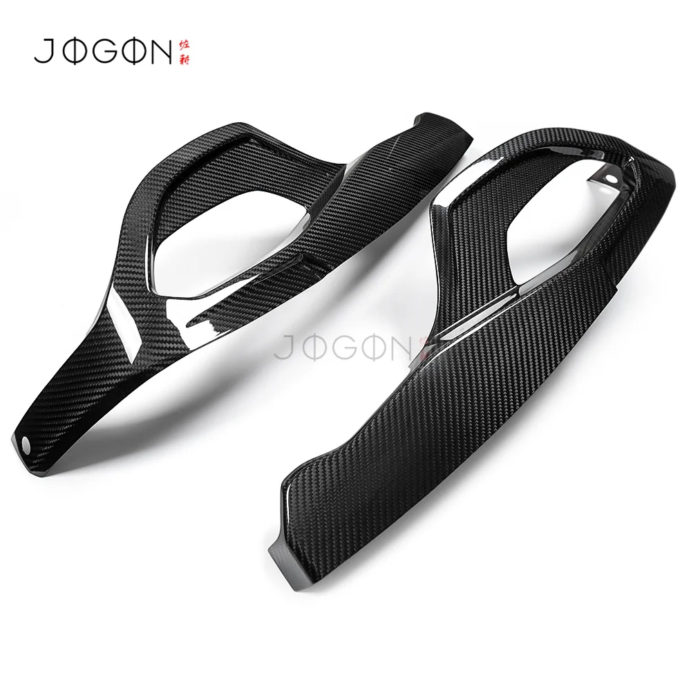 For Corvette C8 Z06 Stingray Competition GT3 2020+ Real Carbon Seat Switch Button Cover Interior Accessories