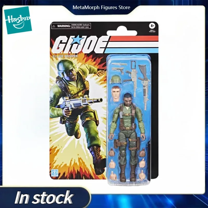 

Original Hasbro G.I. Joe Classified Series TROOPER Anime Figure Toy Collection Model