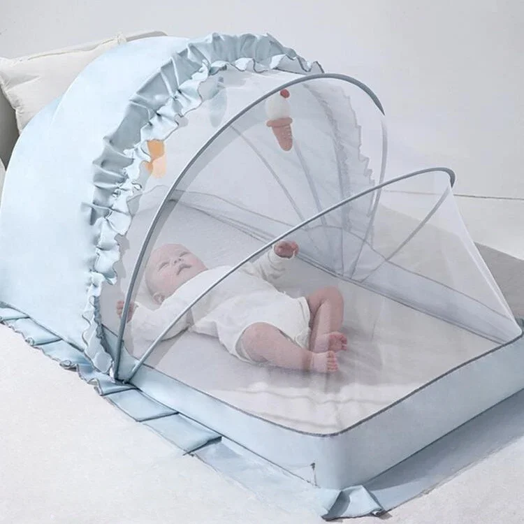 

Baby mosquito net cover crib baby full cover child foldable infant shading