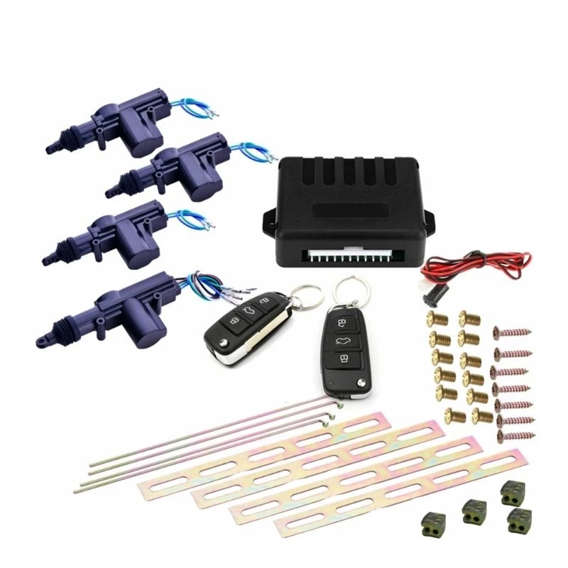 

Car Security Upgrades with Remote Keyless Central Door Lock & Trunk Opening System Comprehensive Car Central Locking set
