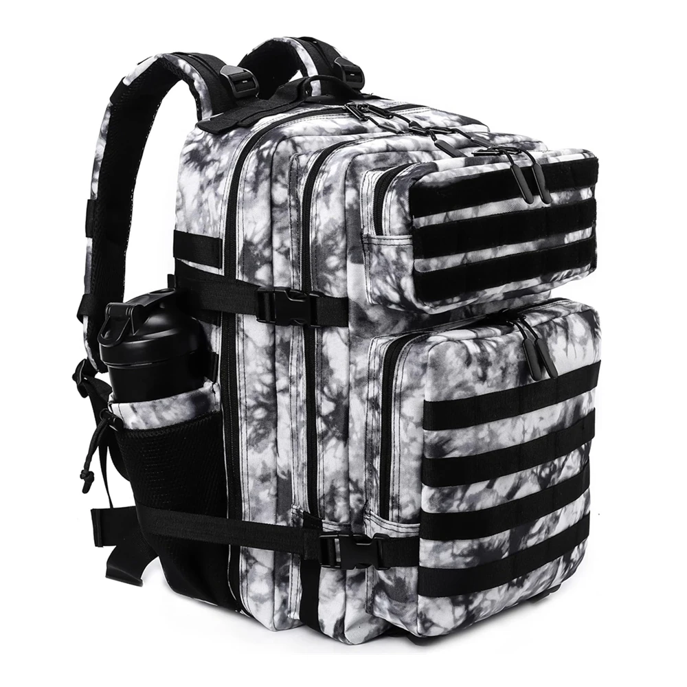 SEYATULLH Großer 45L 3P Taktischer Rucksack Wandertasche Pack Outdoor Sportrucksack Wasserdichter Kletterrucksack Camping Wandertasche Mochila 4