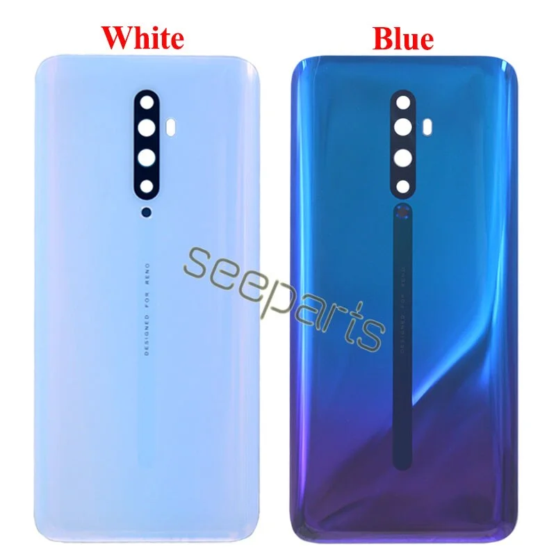 NEW 6.5\'\' For Oppo Reno2 / Reno 2 / Reno 2Z Reno2 Z F Back Battery Cover Door Housing Case Rear Glass Lens Parts Replacement