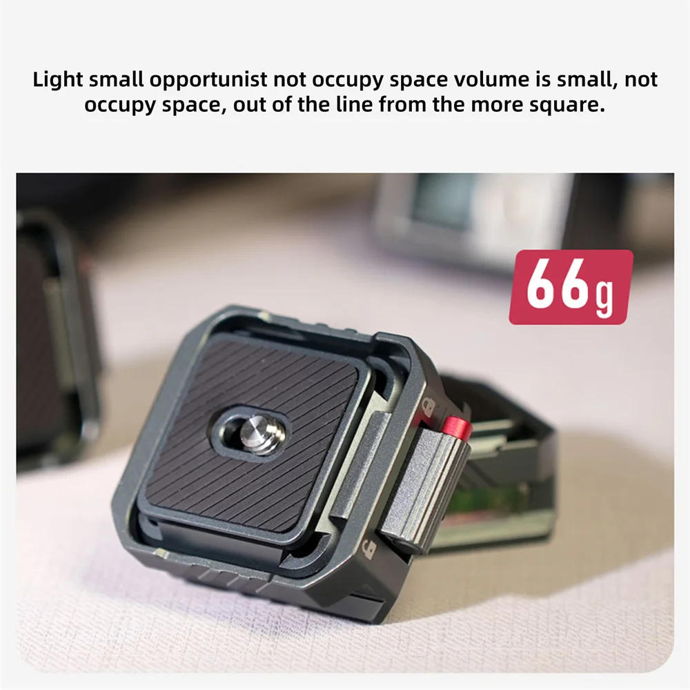 2025 Universal Arca Schnellwechselsystem Plattenklemme 1/4 Zoll 3/8 Zoll Schnellschalter-Set für DSLR-Kamera Gimbal Stativ Zhiyun Stabilisator – Detail 2
