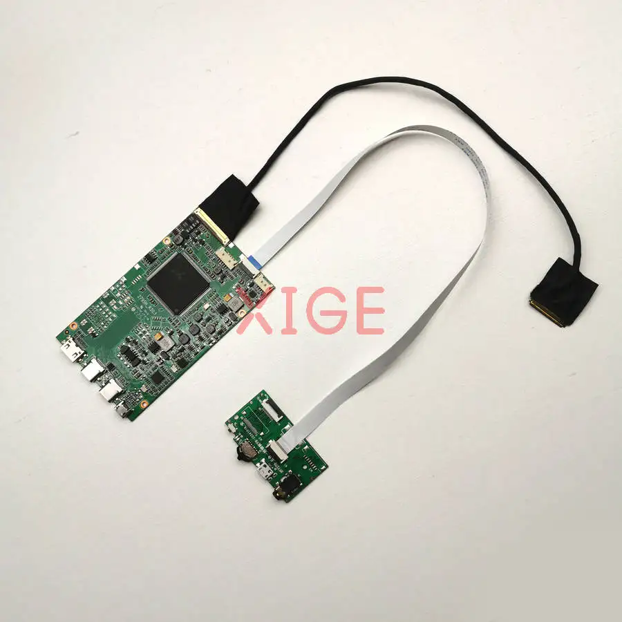4K Driver Board Fit B133ZAN02 B156ZAN03 B156ZAN04 B133ZAN01 3840*2160 40 Pin EDP 3840x2160 Laptop Screen USB-C 3.0 Mini-HDMI Kit