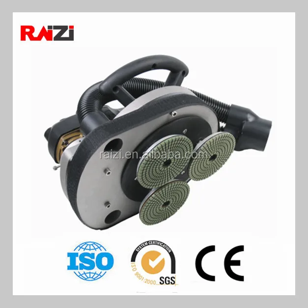 RAIZI-Over 1200W Electronic Stone Handheld Wet Polishing Grinder for Polishing Concrete ,marble ,granite,engineered Stone
