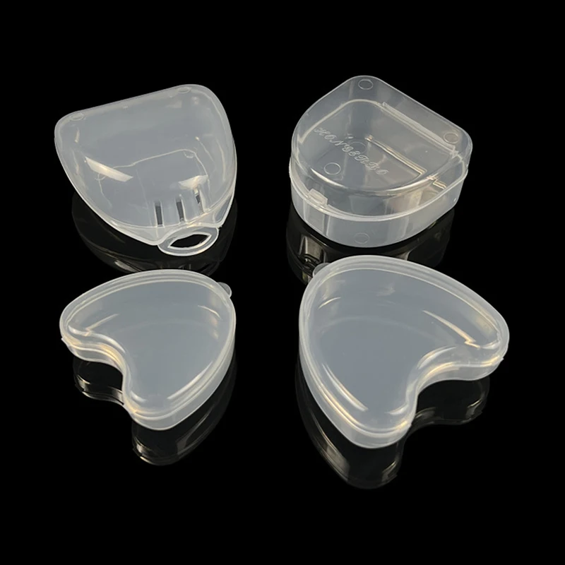 1Pcs Dental Orthodontic Retainer Box Retainer Orthodontic Mouth Guard Container Plastic Dental Appliance Case Protecting Braces