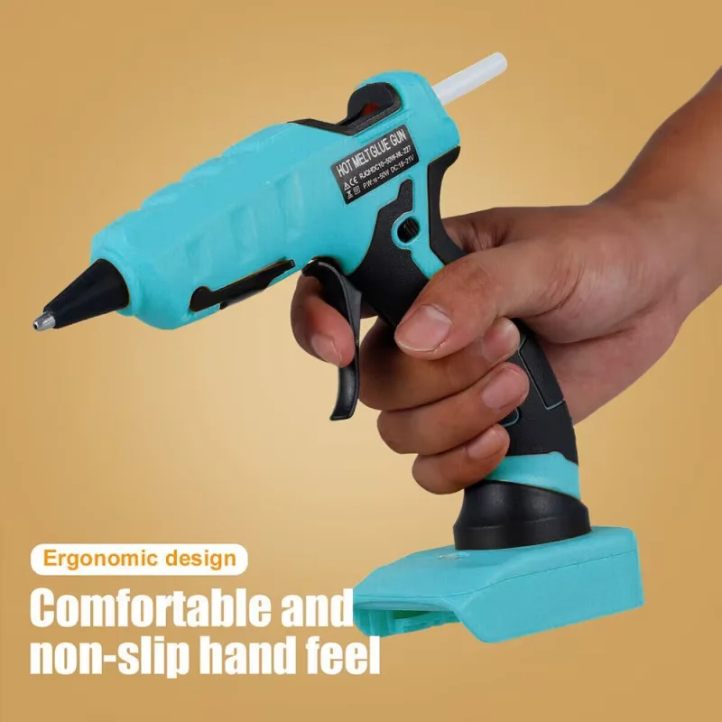 Cordless Glue Gun for makita 18V BL1830 BL1840 LXT Battery use 7mm Glue Sticks for Arts&DIY Electric Heat Repair Tool