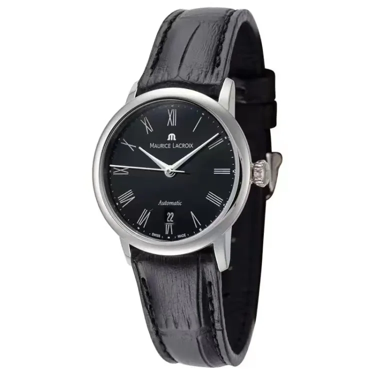 البيع بخسارة: بيع التخليص لساعات الكوارتز الرجالية البسيطة والستديرة وغير الرسمية بثلاثة أيدي وبناء من السبائك.