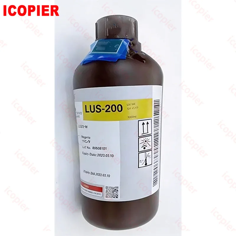 LUS-200 UV Ink 1000ml with Chip for Mimaki JFX200 UCJV300 JFX500 UCJV3 LUS20-M-BA  LUS20-C-BA LUS20-K-BA LUS20-W-BA