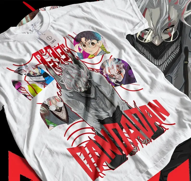 Dandadan T-shirt Japanaise Anime Manga Gift Exclusive Shirt All Size