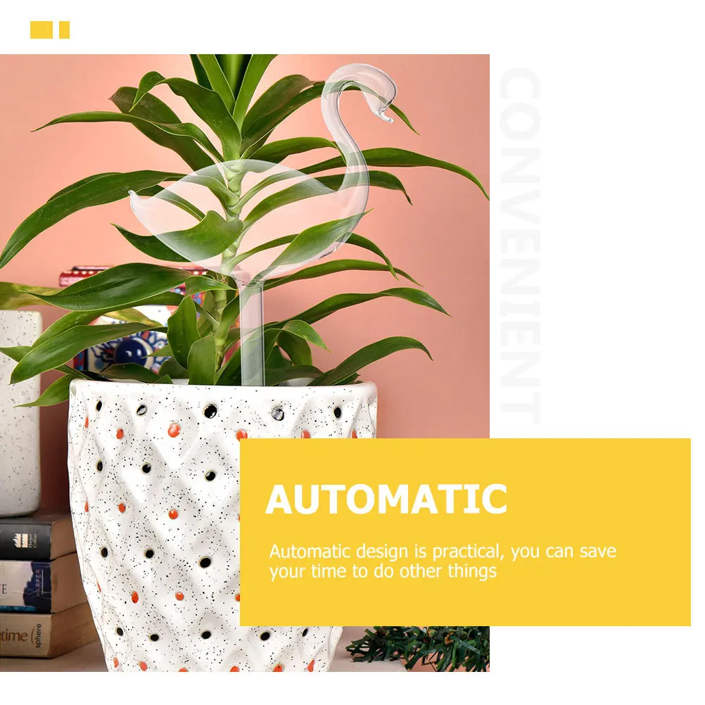 

3Pcs Glass Automatic Watering Globes Self Watering Bulbs for Plants Garden Patio Outdoor Irrigation Irrigation Device