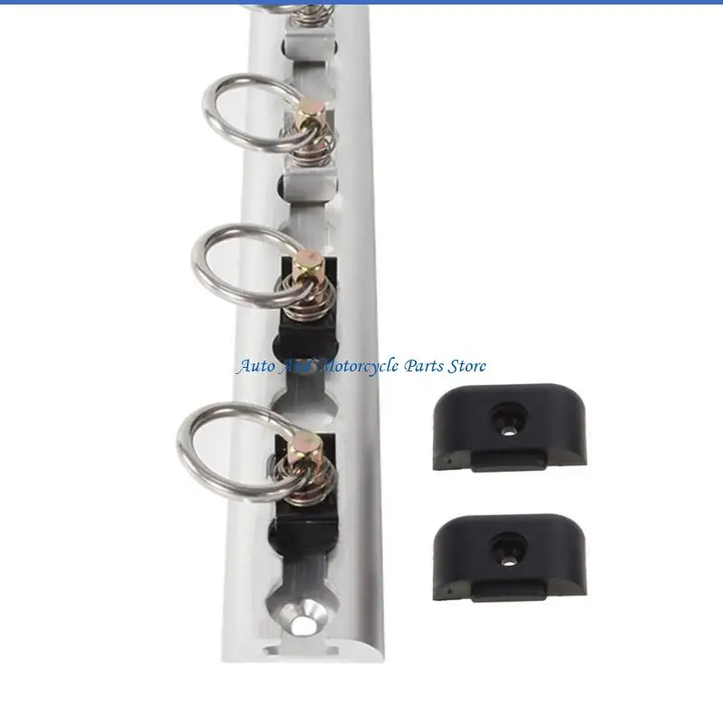 P9FD Cargo Control 30cm Aluminum L Track with Mounting Hardware for Campers Trailer