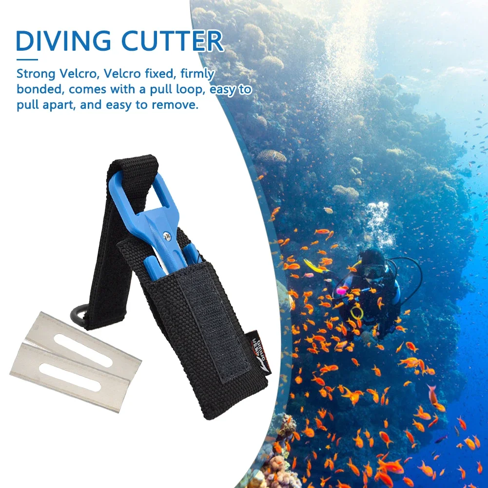 Ceramic Blade Scuba Diving Cutting Special Knife Line Cutting Underwater Knife Spear Fishing Line Cuttin Equipm Emergency Suppor