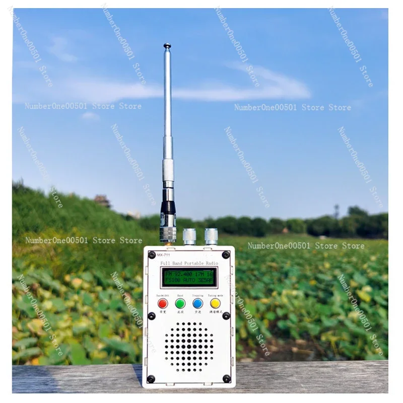MX711 High Sensitivity Radio TEF6686 DSP Full Band Receiver LW MW SW FM Broadcast Professional Radio