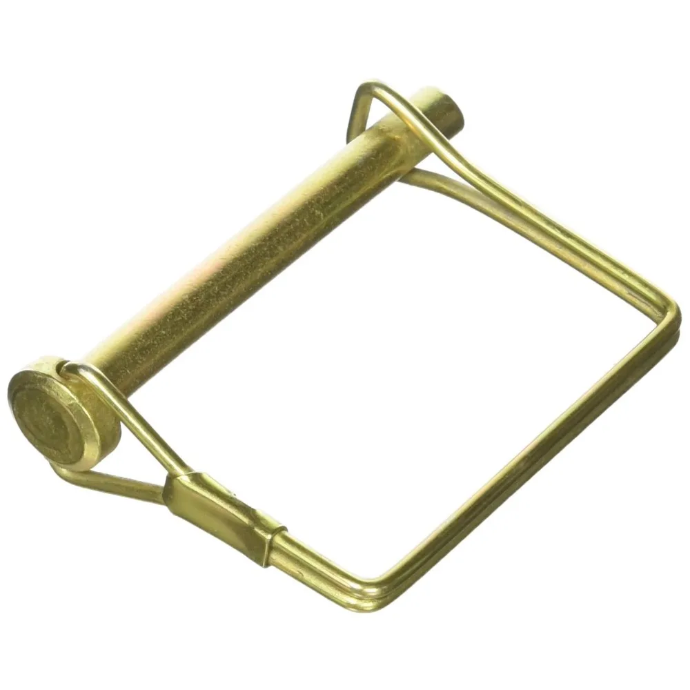 

Стопорный штифт с желтым оцинкованным покрытием, устойчивый к коррозии крепеж для грузовиков и прицепов