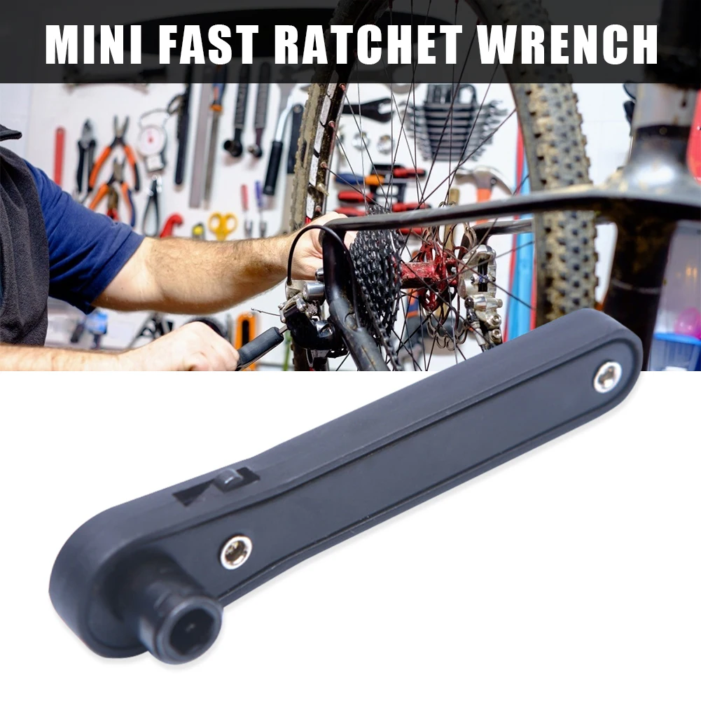 Mini Rapid Ratchet Wrench 1/4 Screwdriver Hexagon High Torque Single Head Quick Socket Spanner Repairing Toolsc
