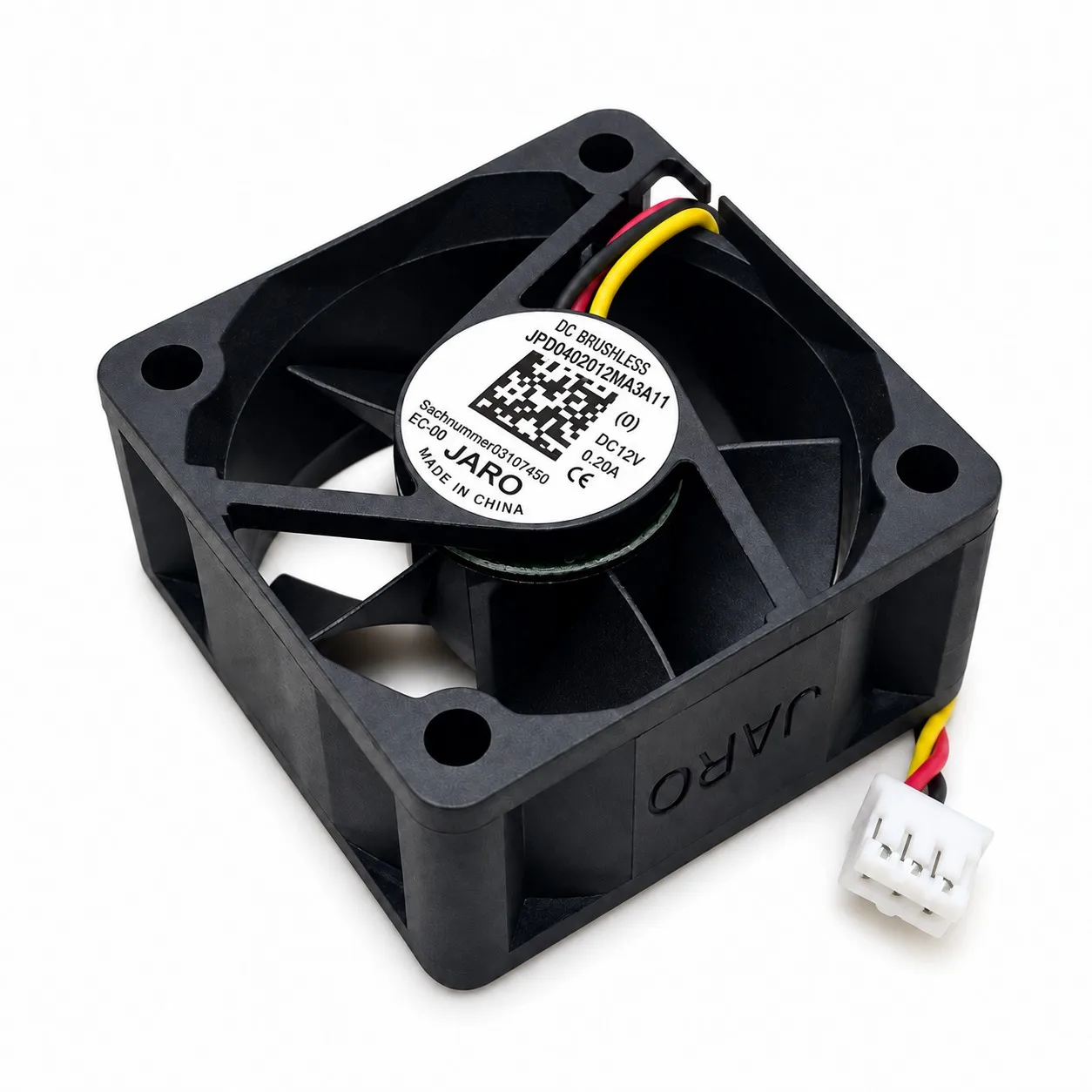 JPD0402012MA3A11 Axial Cooling Fan 40x40x20mm 4020 12V 0.20A 6500RPM 2-Pack for ADDA