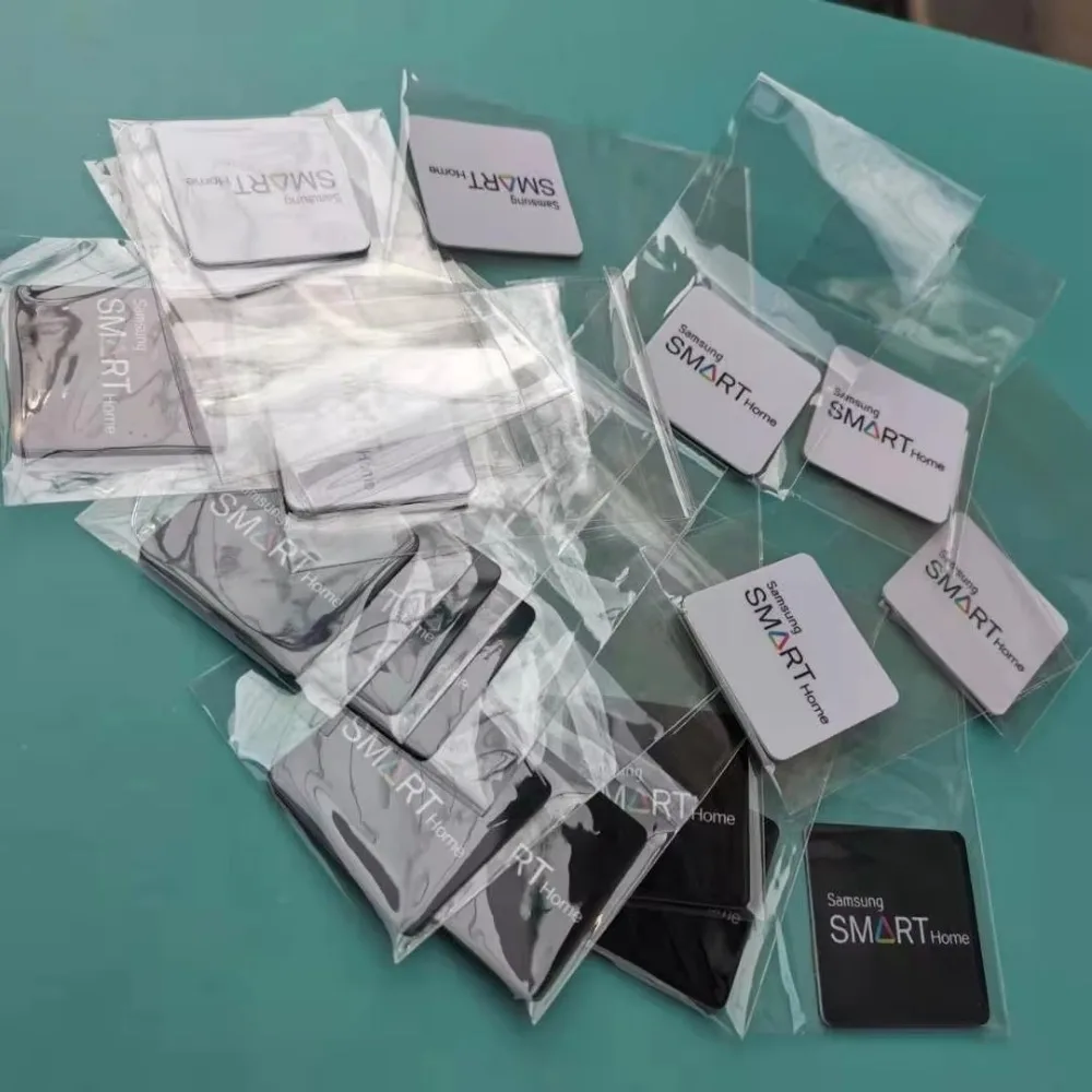 Samsung Fingerprint Door Lock NFC RF Stickers Electronic Keychain 13.56MHz IC Card Smart Tags Keyfobs RFID Access Control